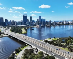 Perth drone aerial photography of residential development